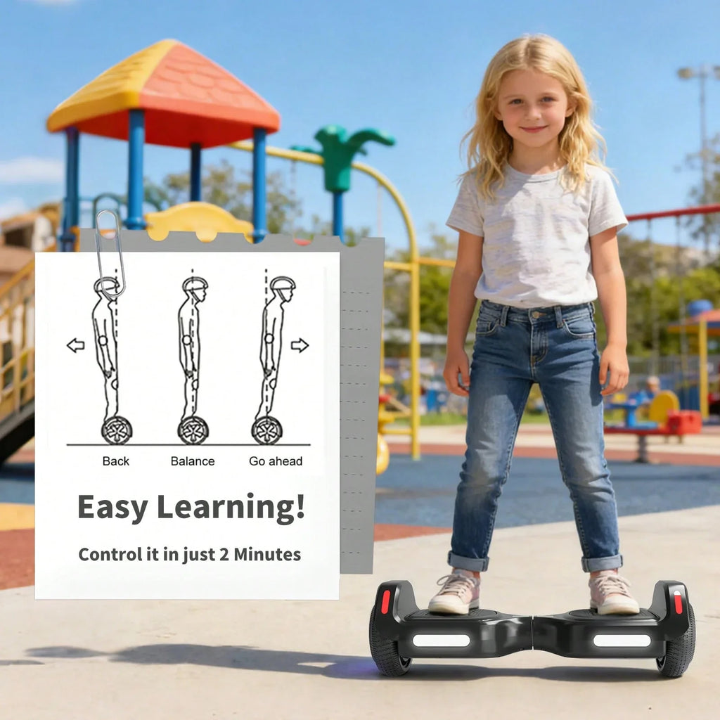 K2 Balance Bike Electric Scooter With LED Lights