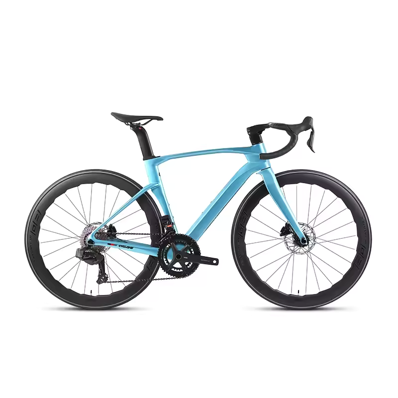 🆓 FREE SHIPPING / DELIVERY 3 DAYS - CYCLONE 2025 - WheelTop EDS-TX 2×12 Speed Wireless - Pearl Blue / XL (52cm) / Carbon Wheel-1