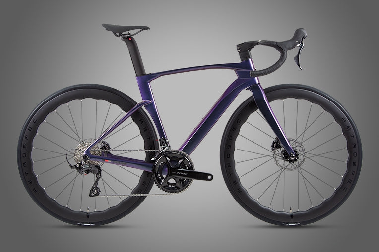 🆓 FREE SHIPPING / DELIVERY 3 DAYS - CYCLONE 2025 - WheelTop EDS-TX 2×12 Speed Wireless - Pearl Blue / XL (52cm) / Carbon Wheel-0